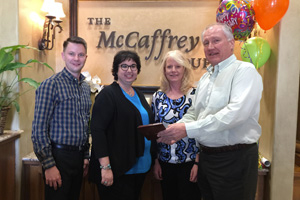Three Team Members of McCaffrey Homes Reach 10 Years of Service