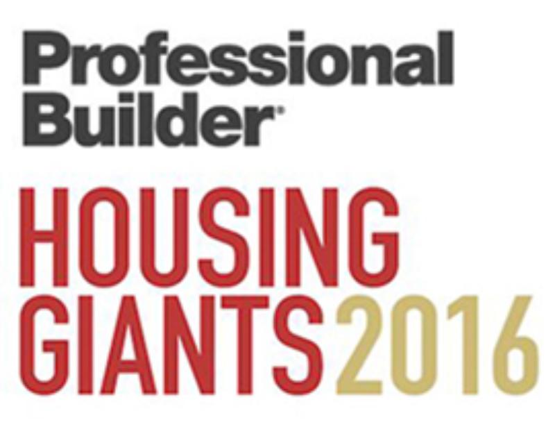 McCaffrey Homes Named a 2016 Housing Giant by Professional Builder Magazine