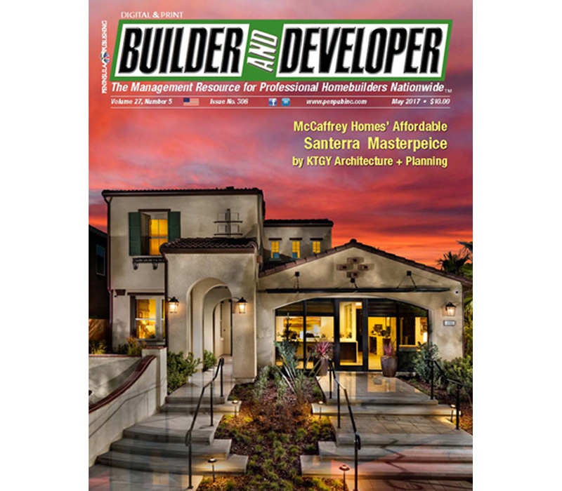 Santerra at Riverstone Featured in Builder and Developer Magazine