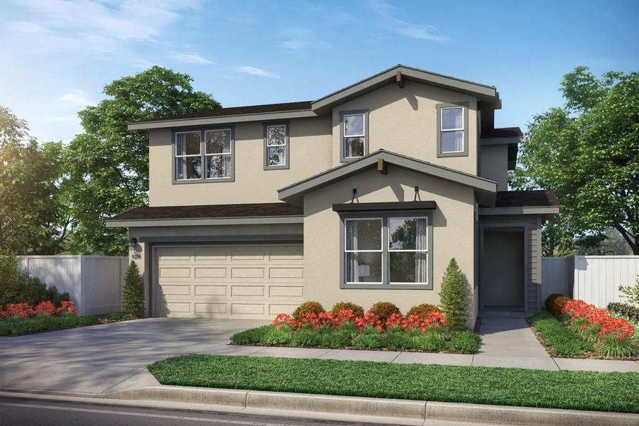 Sunflower - Contemporary Ranch Elevation