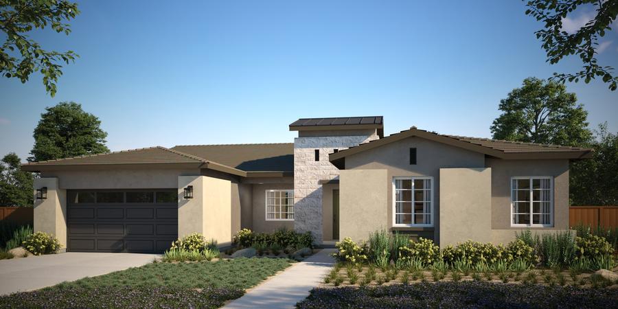 Ivy Makenna plan by McCaffrey Homes  - Contemporary Rustic Architecture